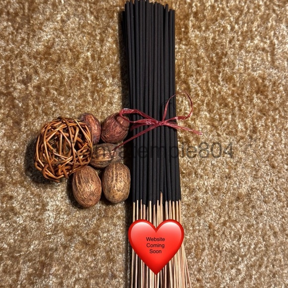 Natural Brown Cherry Blast Exotic Incense Bundle of 11 Inch 80-100 Sticks - Picture 3 of 6